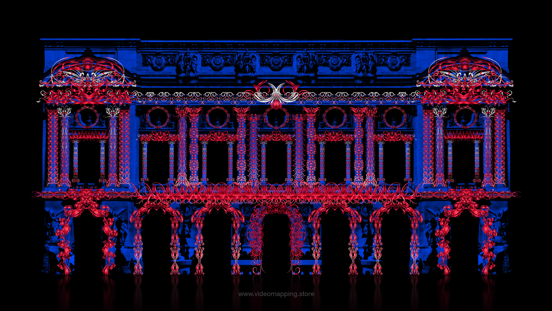 projection 3d video mapping